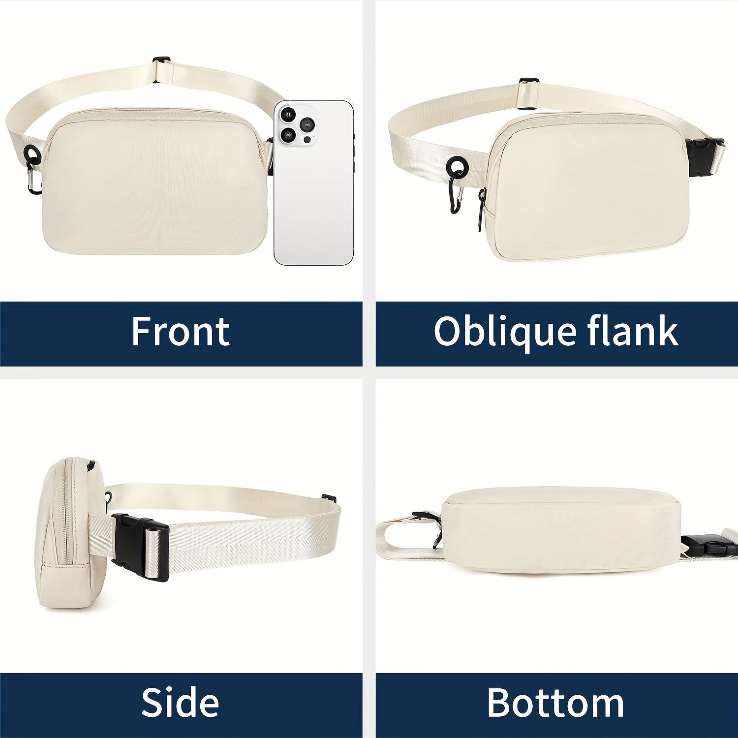 Women's Small Belt Bag Crossbody Fanny Pack