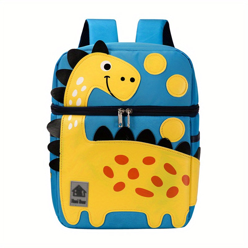 Dino Schoolbags For Boys And Girls Kindergarten Backpack With Rein
