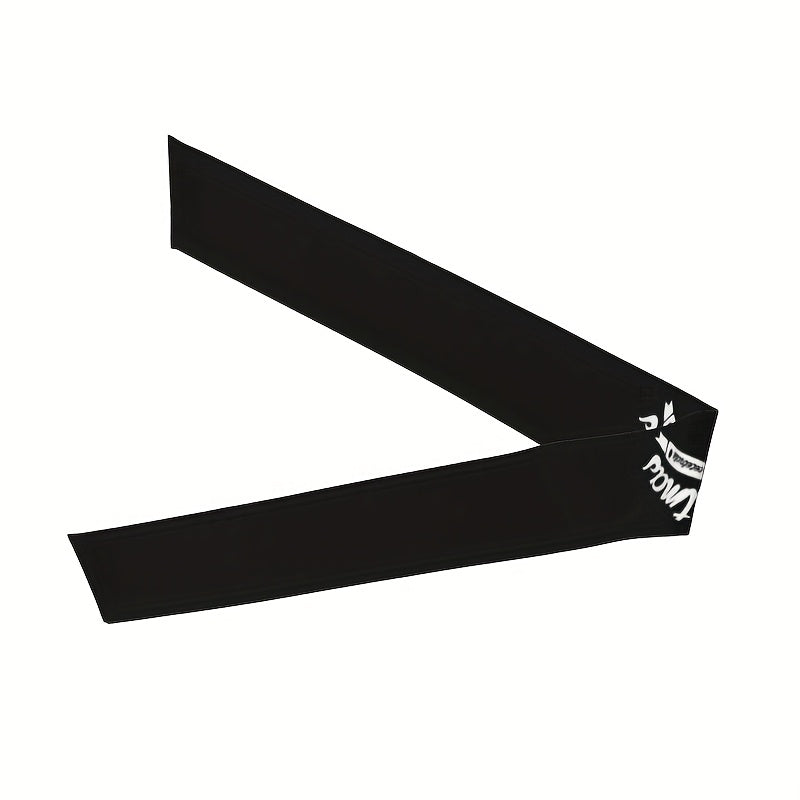 Adjustable Tennis Headband for Activewear Unisex Polyester & Spandex Blend