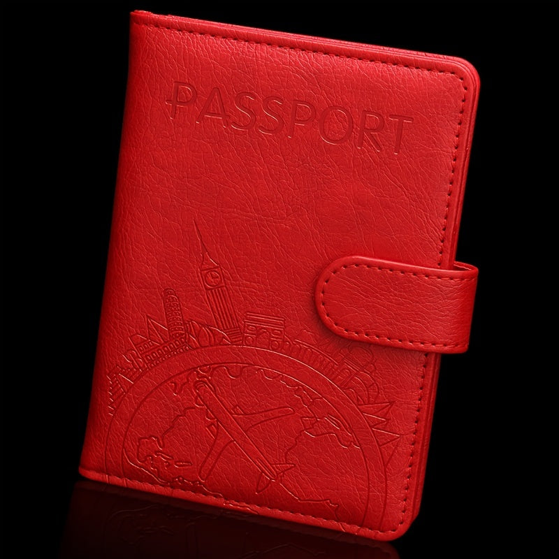 Buckle Style Passport Holder Travel Bag