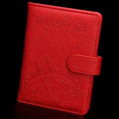 Buckle Style Passport Holder Travel Bag