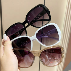 3 Pairs Large Square Sunglasses UV400 Sun Shades For Beach Travel