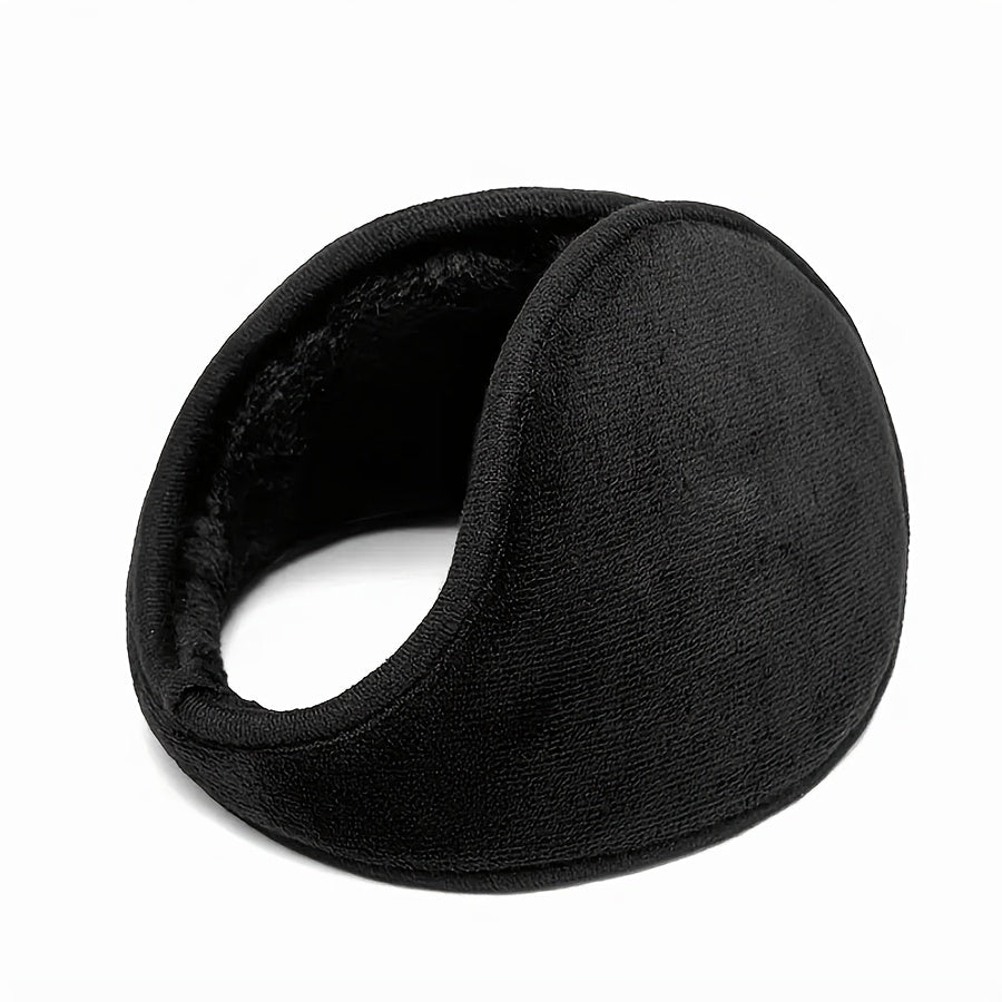 Winter Warm Ear Muffs Plush Headband with Velvet Lining