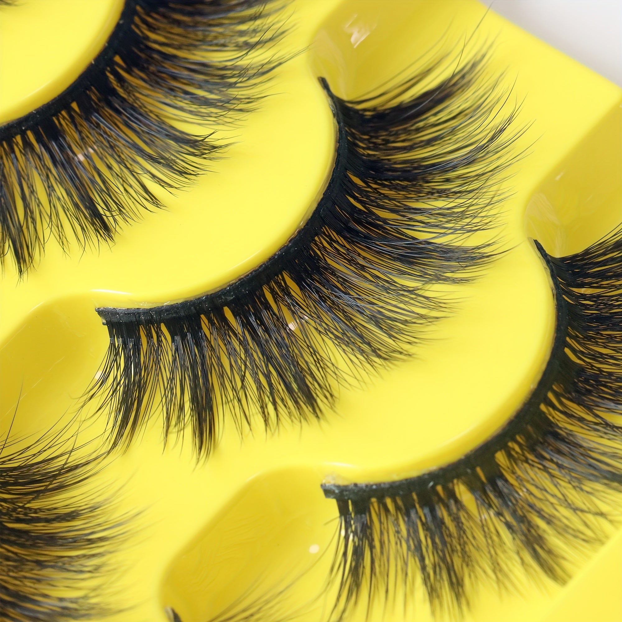 5 Pairs 3D Faux Mink Lashes for Makeup Extensions