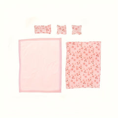 Mini Doll House Model Bedroom Scene Decorative Accessories Bedding Set
