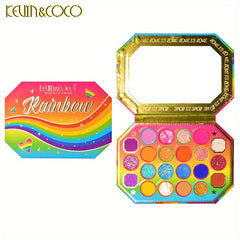 22-Shade Pearly Shimmer Eyeshadow Palette