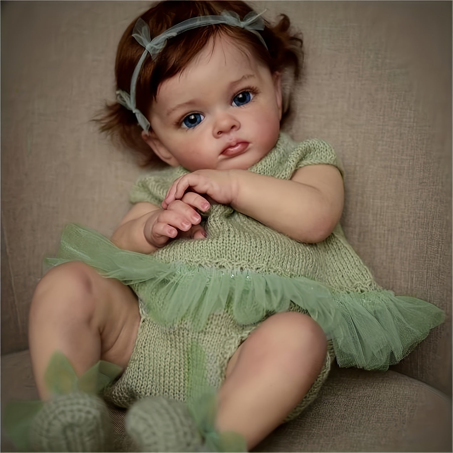 Realistic 55-88 Cm Reborn Doll Soft Enamel Toy Gift