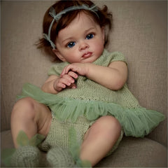 Realistic 55-88 Cm Reborn Doll Soft Enamel Toy Gift