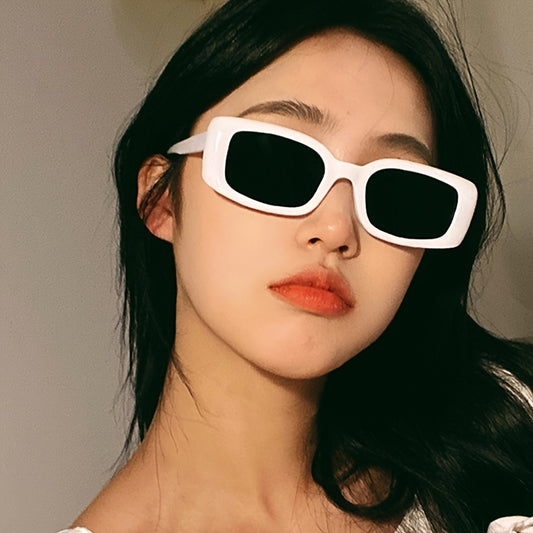 Vintage Oversized Square Sunglasses for Women