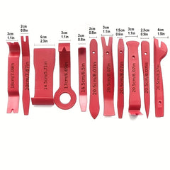 11pcs Car Trim Removal Tool Kit No Scratch Plastic Pry Fastener Clip Molding