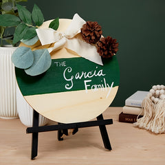 5pcs 10 Inch Wooden Circles Round Wood Sign Blank