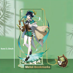 Anime Character Metal Bookmarks - Great Gift for Reading