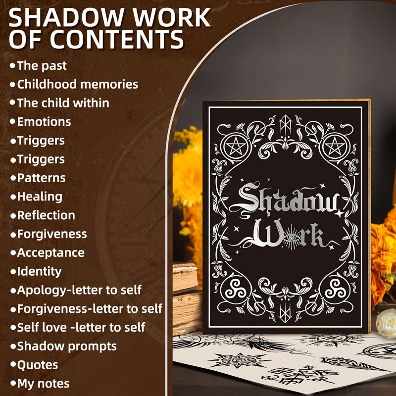 Gothic Shadow Book Journal for Witchcraft Tarot Readings