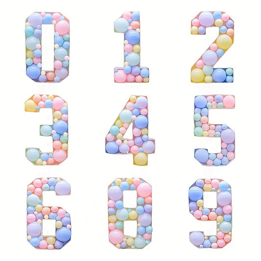 Giant Number 0 9 Balloon For Balloon Arch Kit Birthday Decor