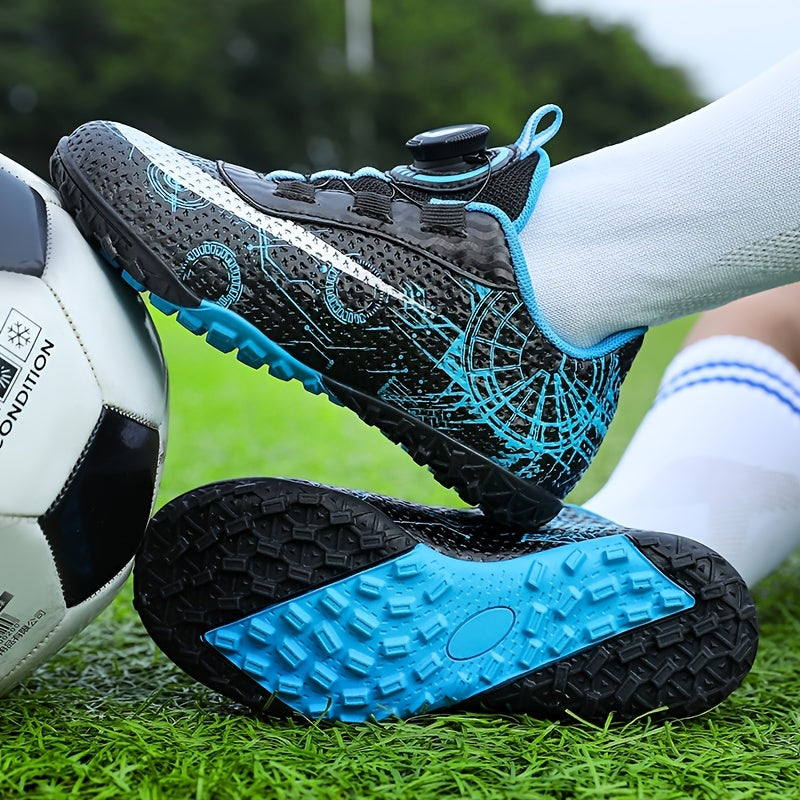 Boys TF Soccer Cleats Lightweight Athletic Shoes