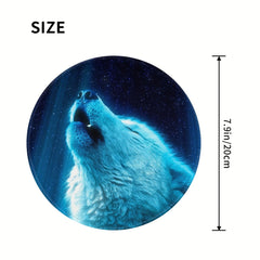 Round Home Office Desktop Mouse Pad Laptop Mouse Pad