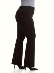  Solid High Waist Skinny Trousers