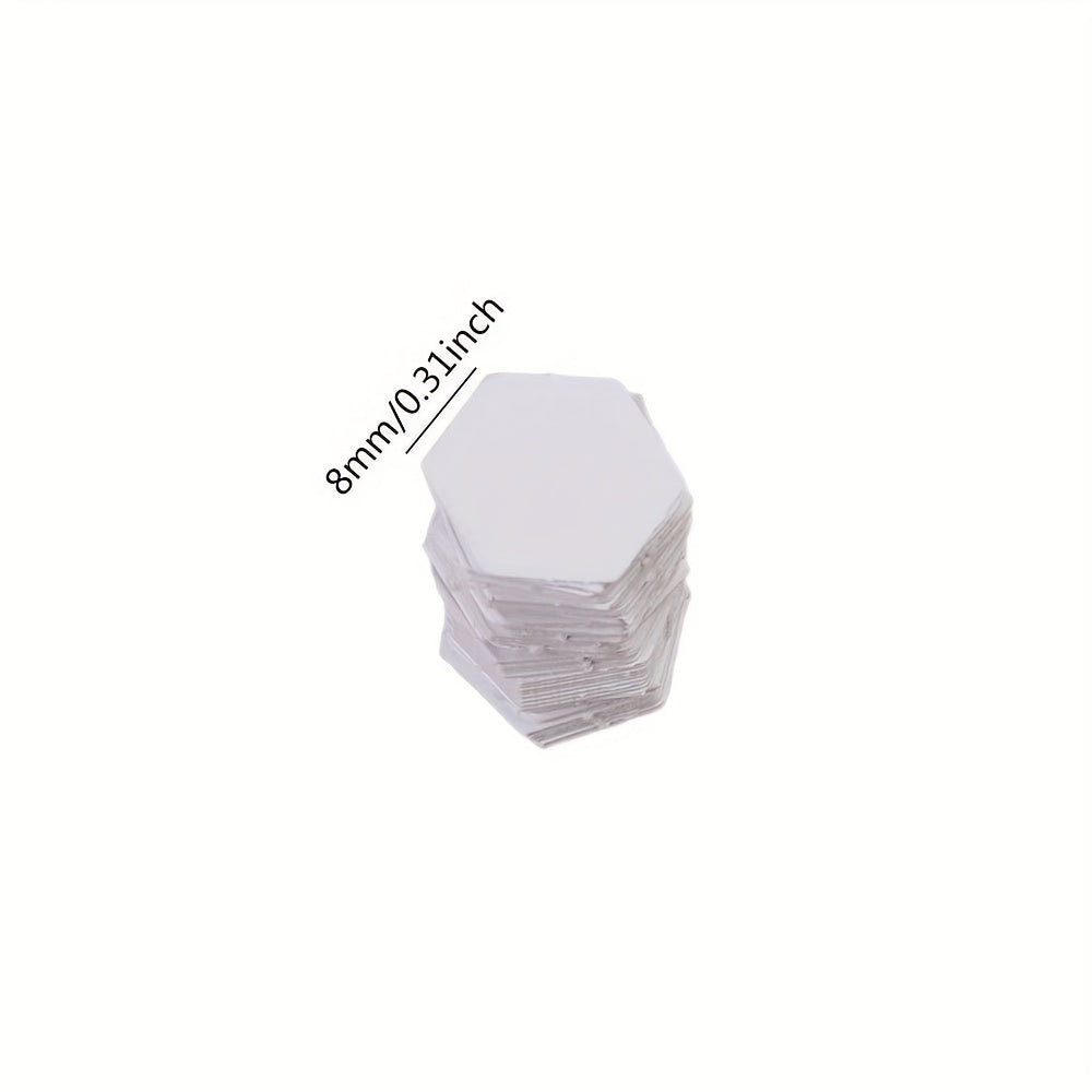 100pcs Patchwork Hand Tool Hexagon Model Board Material Paper