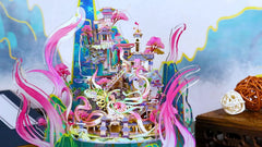 3D Metal Puzzle DIY Model: Magical Fairytale Palace