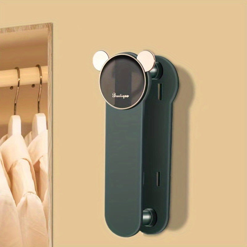 Telescoping Hanger Storage Organizer Holds Up To 50 Hangers