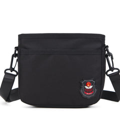 Men's Waterproof Small Satchel Bag Nylon Messenger Bag Shoulder Bag