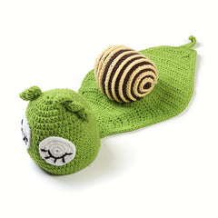 Newborn Snail Crochet Knitted Photo Outfit Baby Costume