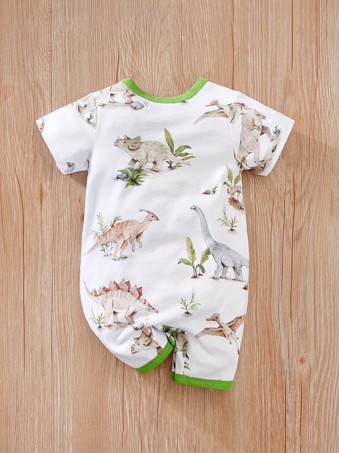 Baby Sea Turtle Short Sleeve Romper Jumpsuit