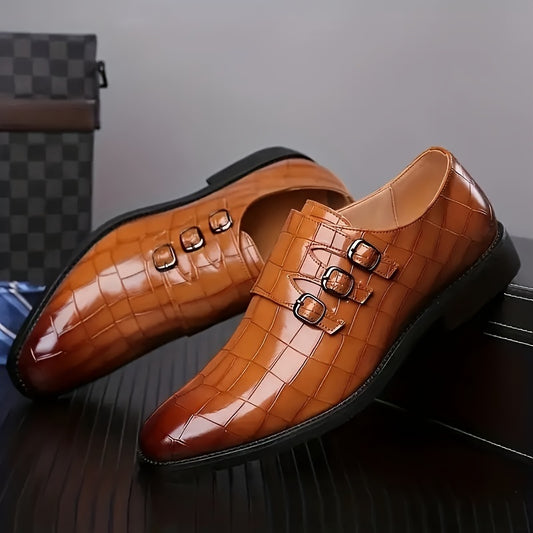 Boys' Soft Bottom Non Slip Dress Shoes
