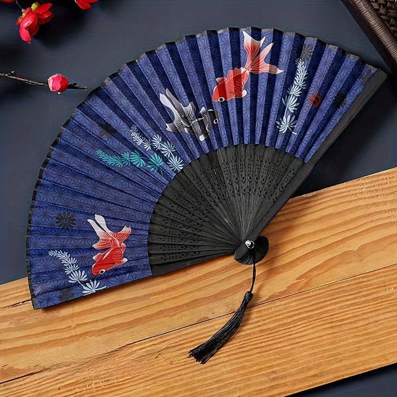 Traditional Style Portable Fringe Fan Ancient Style Men's Children's Dance Fan