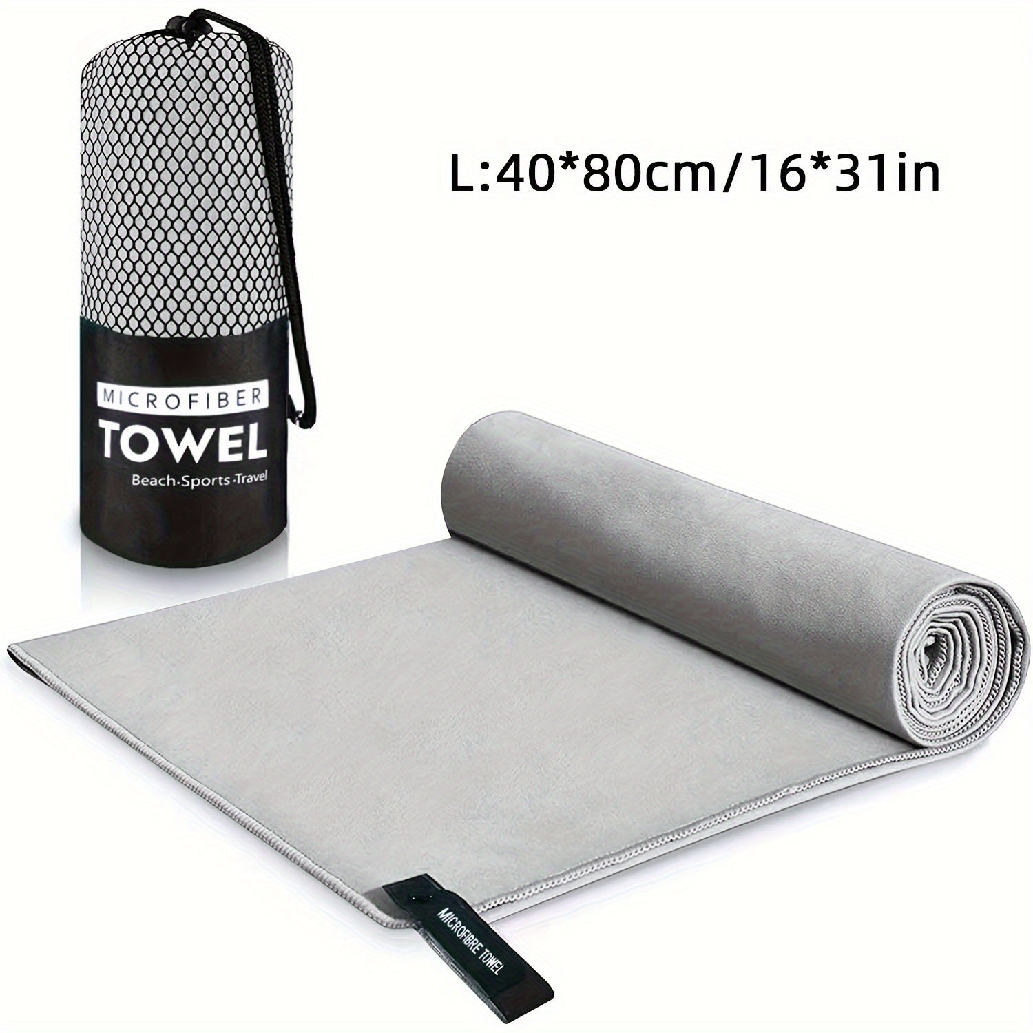 Quick Dry Microfiber Towel Set for Yoga Fitness Travel