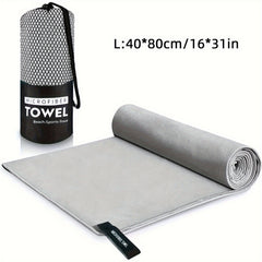 Quick Dry Microfiber Towel Set for Yoga Fitness Travel