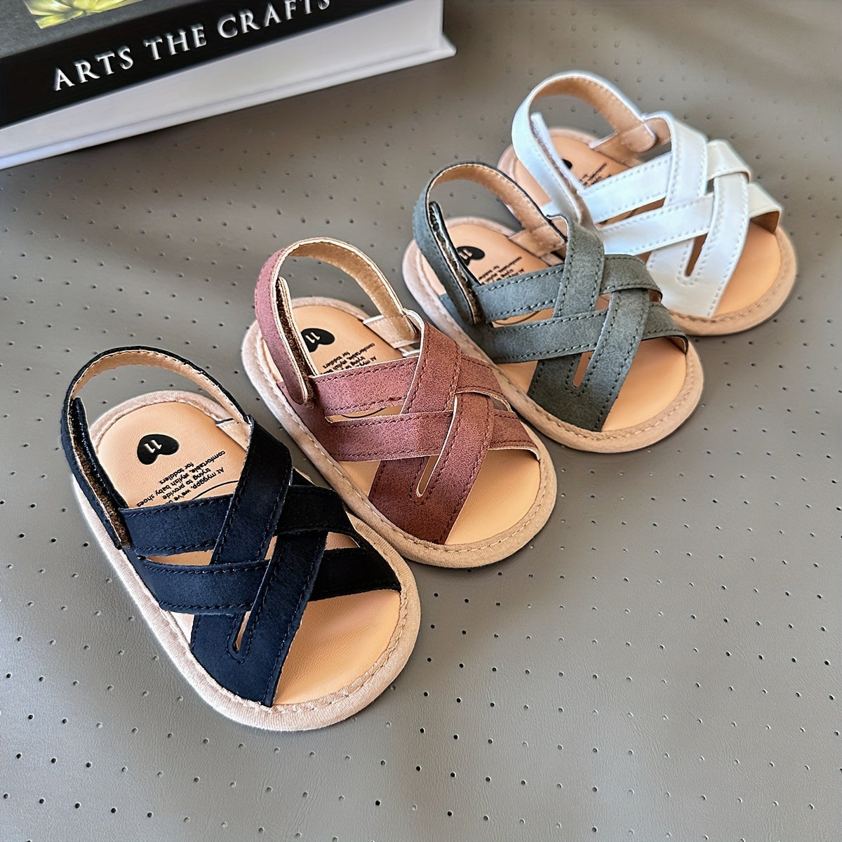 Breathable Open Toe Sandals For Baby Boys Lightweight Anti Slip Sandals