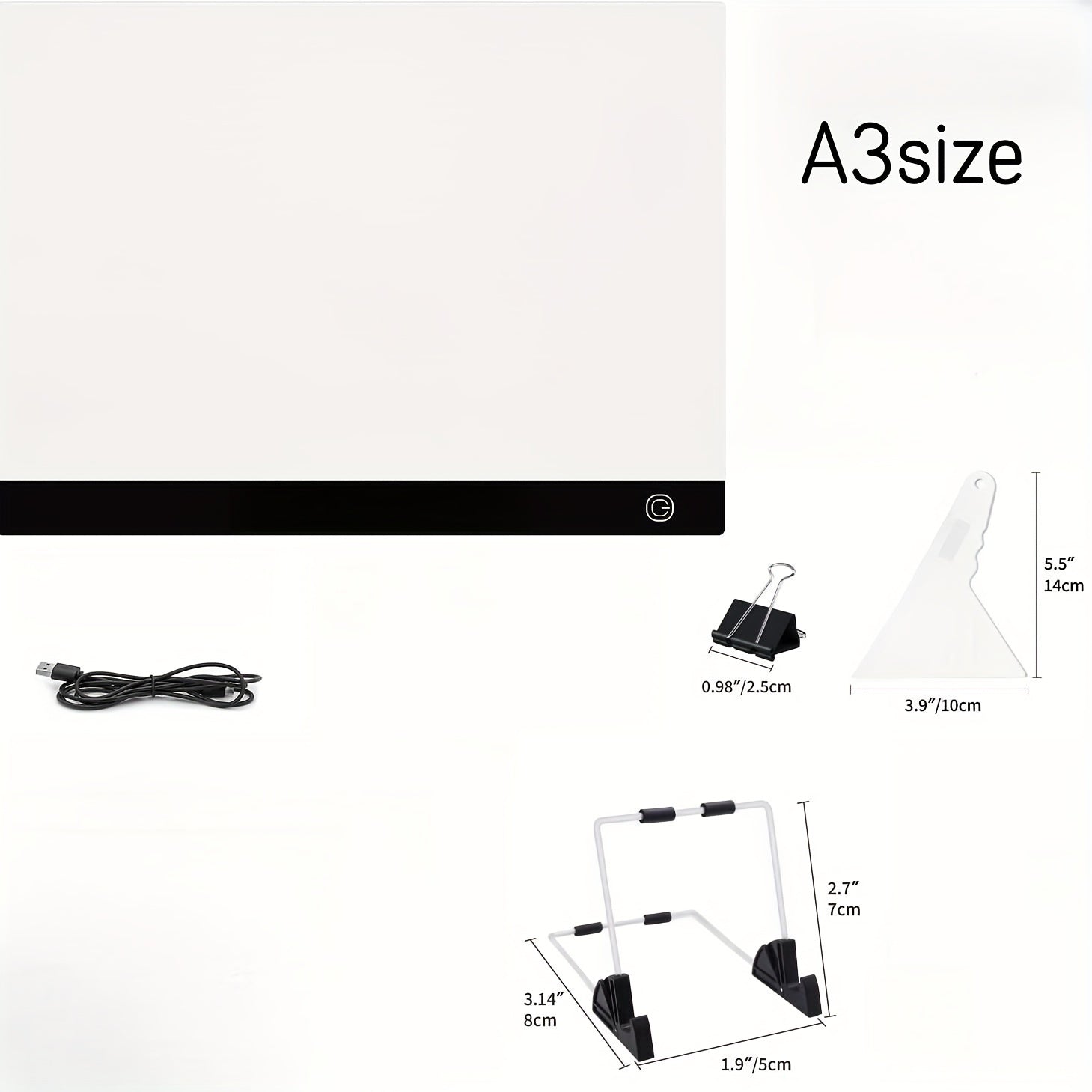 A4 LED Light Board for Diamond Painting Kits