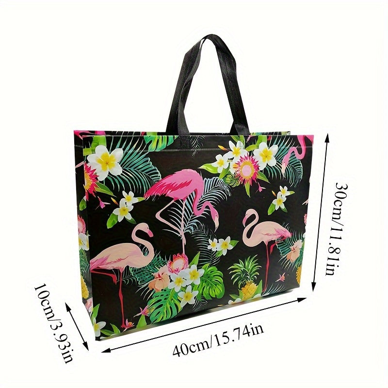 Flamingo Tote Bag - Stylish & Spacious - Ideal for Shopping & Commuting