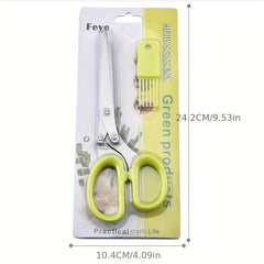 1pc Stainless Steel Kitchen Restaurant Shredder Scissors