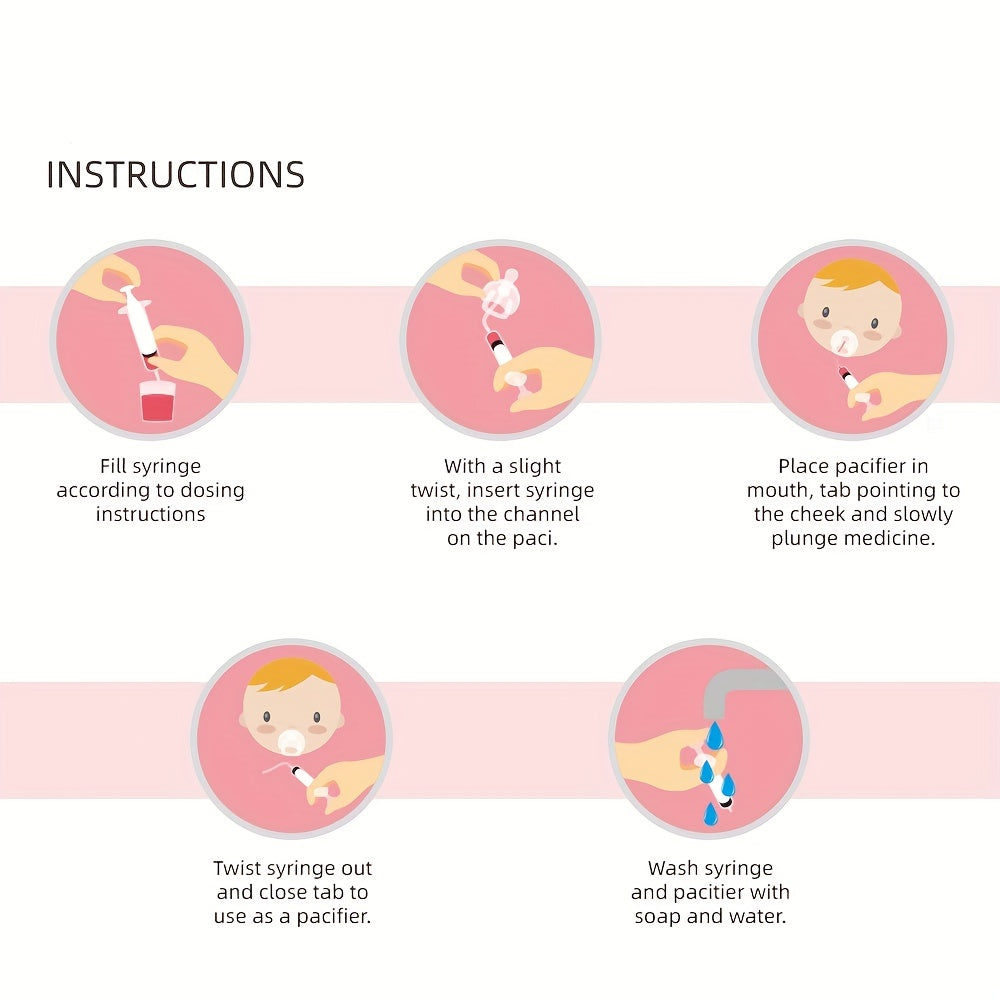 Baby Dropper Dispenser Pacifier Medicine Feeder