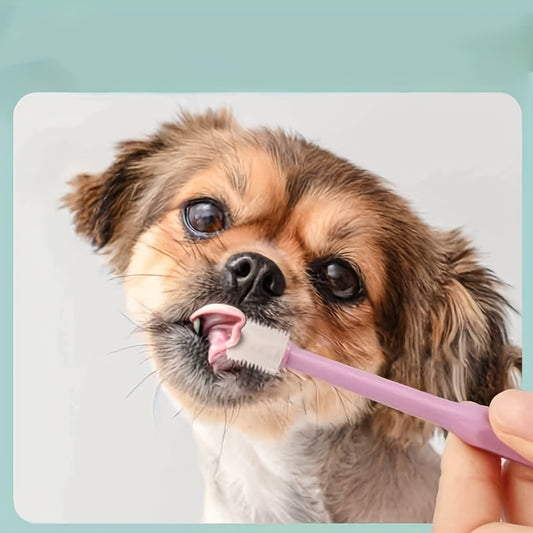 Pet Cleaning Supplies Set Pet Toothbrush Cat Dog Finger Toothbrush