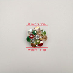 2pcs Floral Button Set for Men's and Women's Shirts