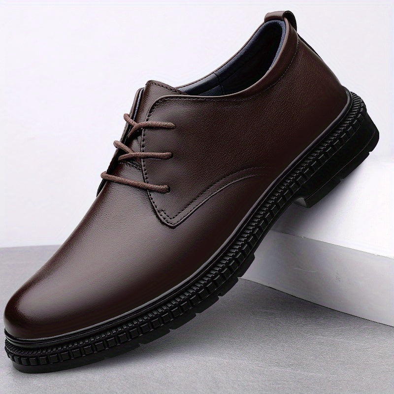 Men's Leather Derby Shoes Wear resistant Non Slip Business