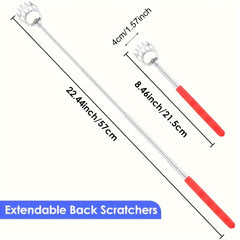 Telescoping Bear Claw Back Scratchers Extendable Backscratcher