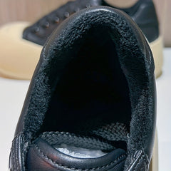 Women's Warm Skate Shoes Thick Sole Lace-up Lightweight Sport Shoes