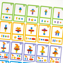 Interactive Educational Stacking Toy for 3-5 Year Olds