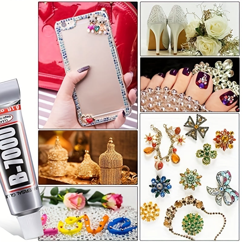 B 7000 Adhesive Multi-Functional DIY Glass Wood Nail Jewelry Supplies