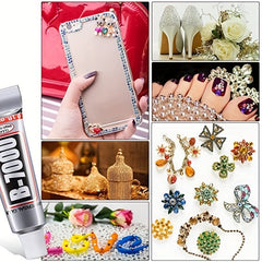 B 7000 Adhesive Multi-Functional DIY Glass Wood Nail Jewelry Supplies