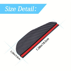 2 Packs Car Rearview Mirror Rain Shield