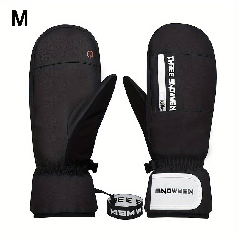 Unisex Winter Skiing Gloves Waterproof Warm Keeping Touch Screen Snowboarding