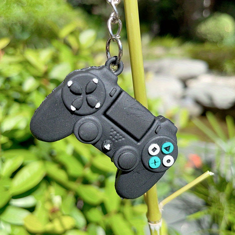 Rubber Fruit Game Console Handle Key Chain Hand Decoration Keychain