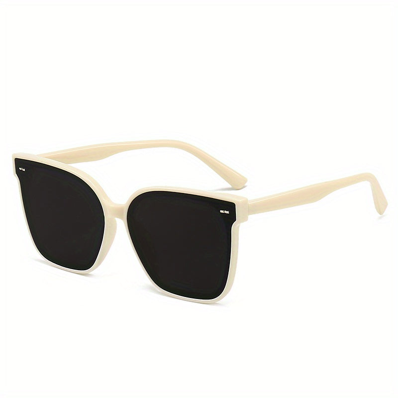 Men's Retro Square Frame Sunglasses UV Protection for Cycling Riding Fishing