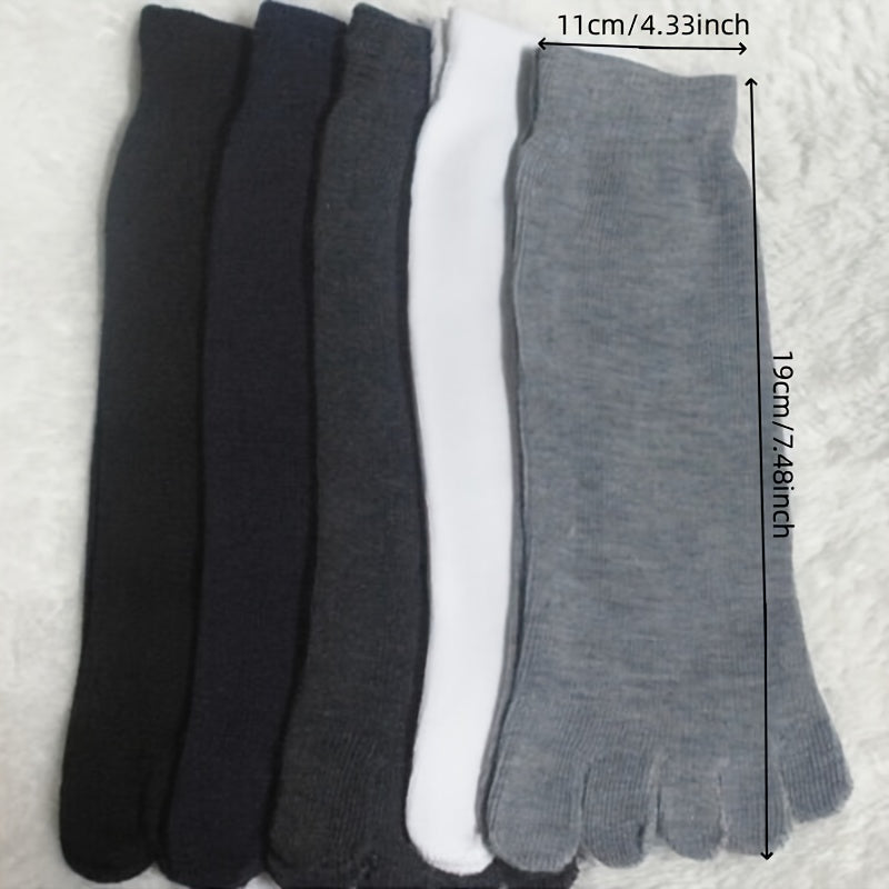 Five Toe Sports Socks Short Crew Socks Men Women