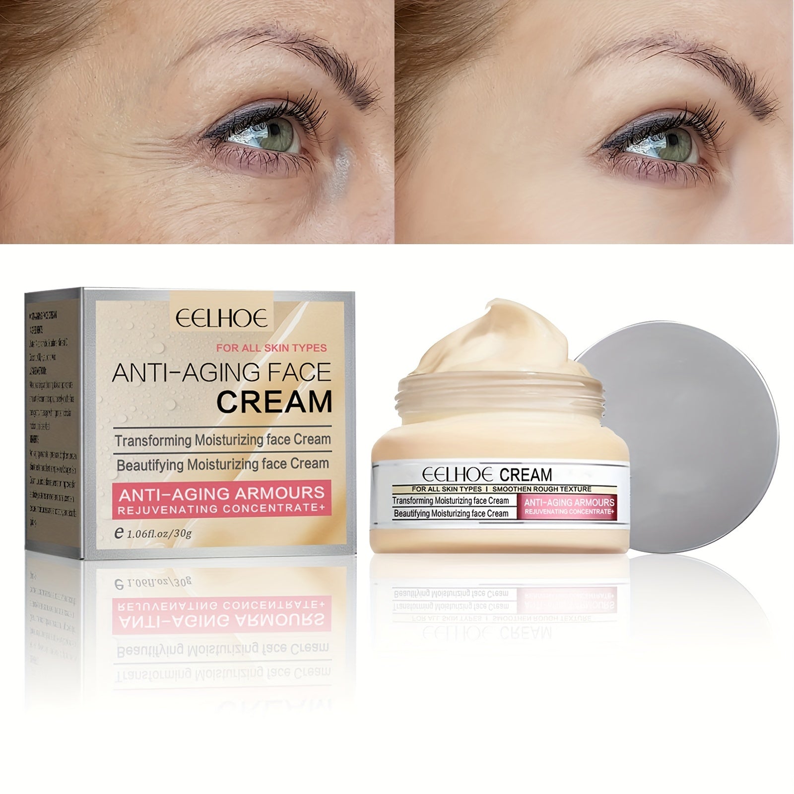 Collagen Cream Moisturizer for Face & Neck 30g